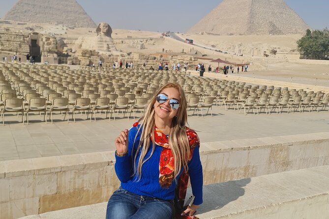 Half Day private guided tour Giza Pyramids,Sphinx,lunch,camel rid - The panoramic viewpoint and camel ride