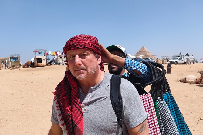 Half day Pyramids of Giza and Sphinx with Camel ride - Meeting the Great Sphinx up close