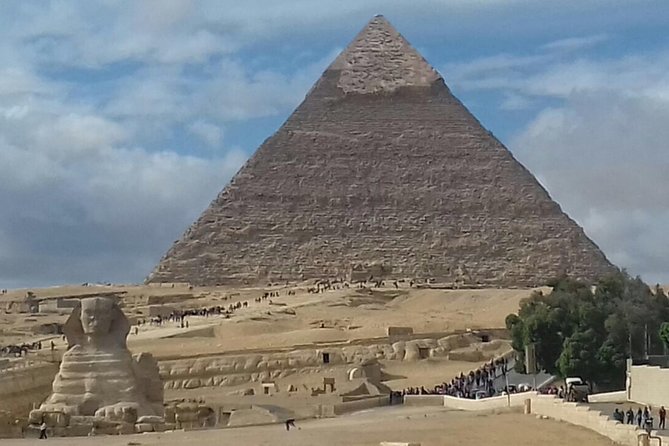 Half Day Tour To Giza Pyramids & Sphinx From Cairo Airport - Inside and around Khufu’s Great Pyramid