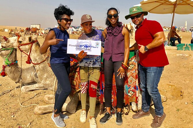 Half Day Tour To Giza Pyramids & The Great Sphinx With Camel Ride - The panoramic viewpoint and pyramid photographs