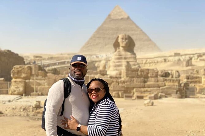 Half Day Tour To Giza Pyramids & The Great Sphinx With Camel Ride - Meeting the Great Sphinx of Chephren