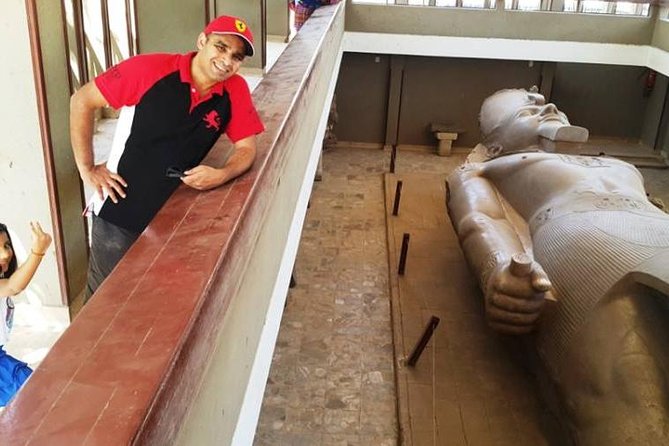 Half Day Tour To Memphis ,Sakkara & Dahshur Pyramids with lunch - Memphis and the great statue of Ramses II