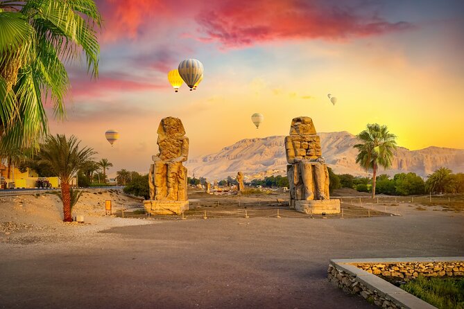 Half-Day Tour to the Valley of the Kings, Deir EL Bahari &Collosi of Memnon - Reading the story at Hatshepsut’s Temple
