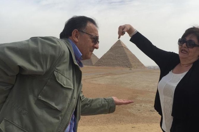 Half dayTour Pyramids of Giza Sphinx including Camel ride - The papyrus institute finish