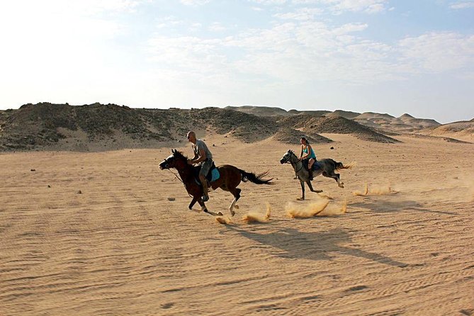 Horse Riding Tour 2 Hours on Sea And Desert & Transfer -Hurghada - The beach and sea section: unusual, but check the timing
