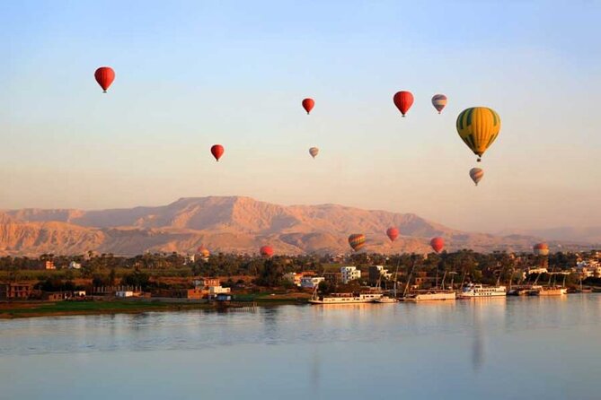 Hot Air Balloon in Luxor - The 35 to 45 minute flight over Luxor