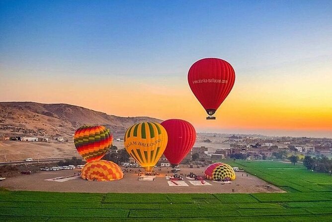 Hot air Balloon Ride In luxor - The 5:30 a.m. pickup and the trip across the Nile