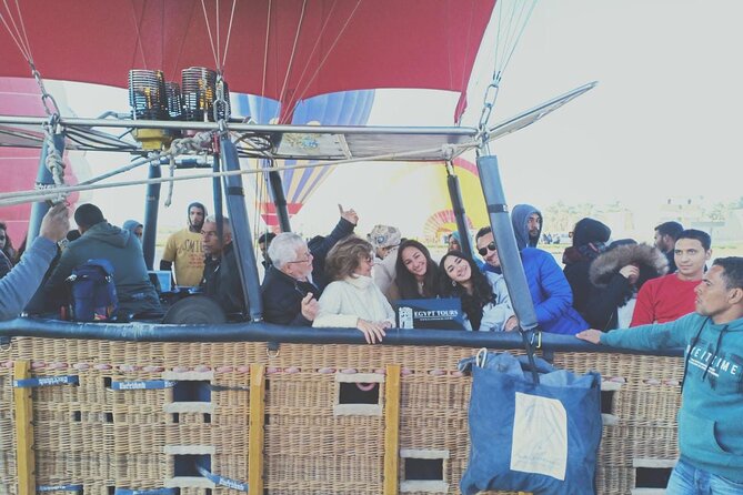 Hot Air Balloons Ride Luxor, Egypt - Waiting at the launch field