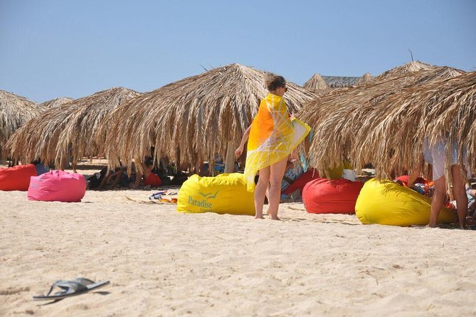 Hula Hula Island Sea Trip With Water Sports And Lunch - Hurghada - Banana boats, sofa boats, and unclear activity details
