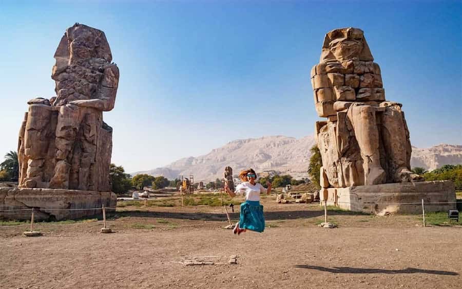 Hurghada: 2-Day Luxor Tour with Hotel, Balloon, & Boat Ride - Hatshepsut, Memnon, and a choice of West Bank sights
