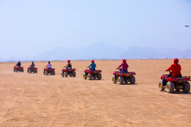 Hurghada Adrenaline Safari: ATV, Buggy, Camel, Dinner & Show - The quad-bike ride across the golden sand