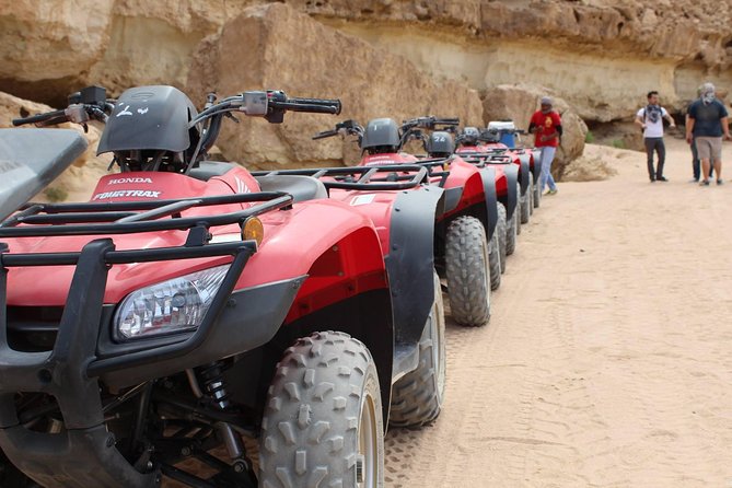 Hurghada: ATV Quad Safari& Bedouin Village Tour - Starting with the safety briefing and test ride