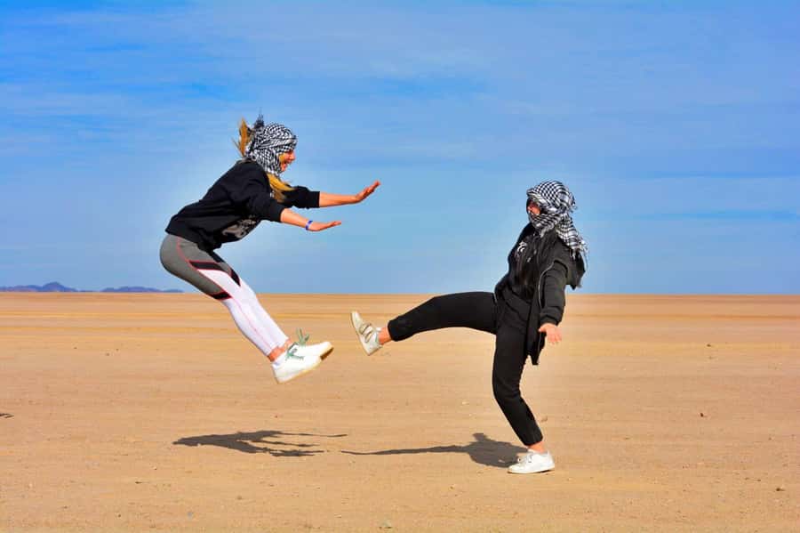 Hurghada: Desert Quad, Bedouin Village, and Camel Ride Tour - Tea, dinner, and the traditional show