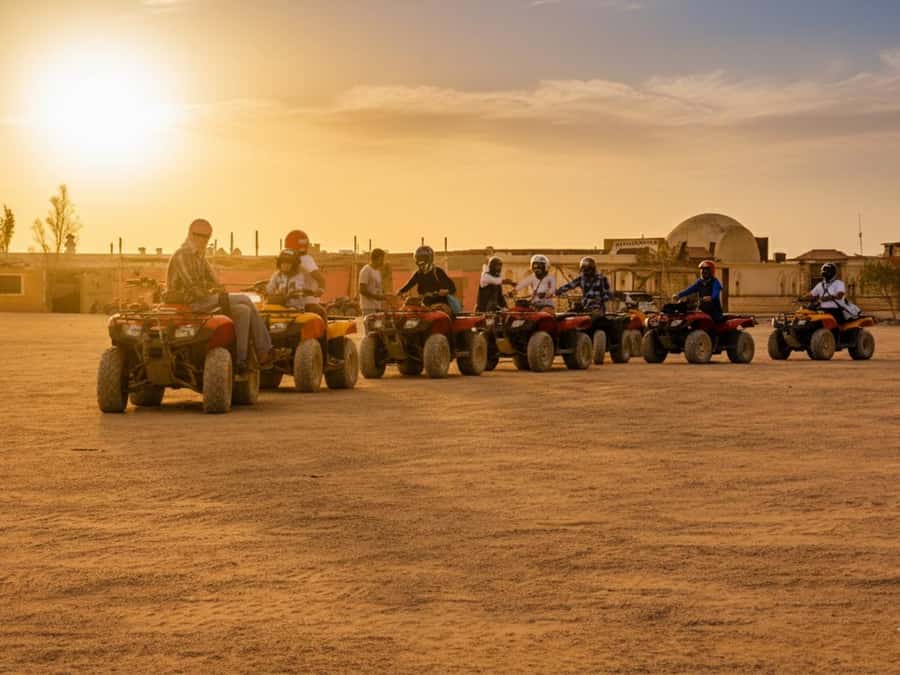 Hurghada: Desert Quad Bike Camel Ride with Optional GoPro - Key points before you book