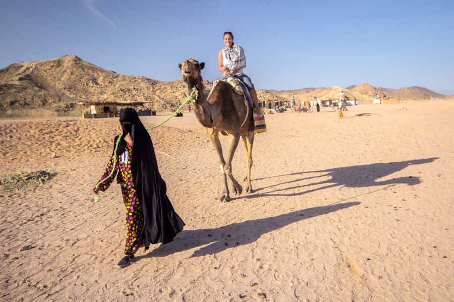 Hurghada: Desert Quad Bike Camel Ride with Optional GoPro - GoPro footage and paid extras