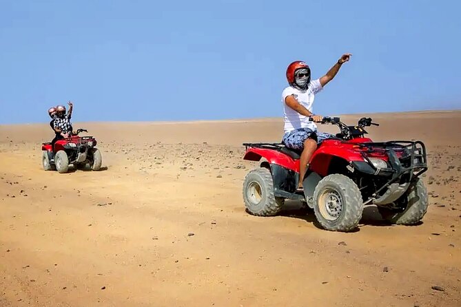 Hurghada Desert Safari Experience, ATV Quad, Camel Ride & Dinner - Jeep transport and the rougher part of the route