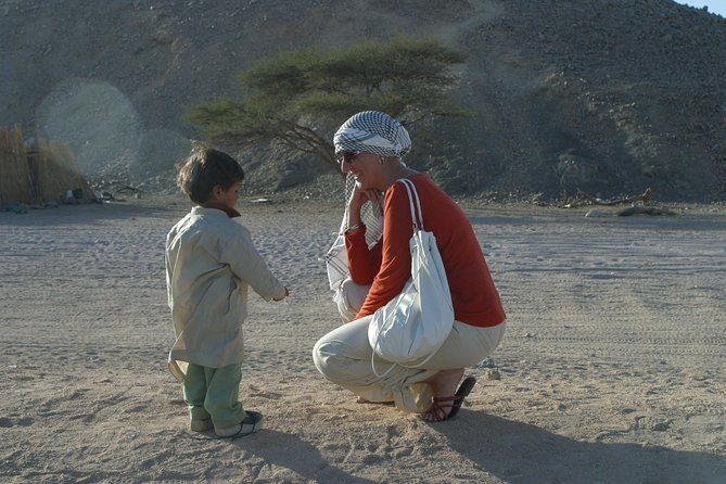 Hurghada Desert Safari on Quad Bikes With Camel for 3 Hours - The route toward the Bedouin settlement