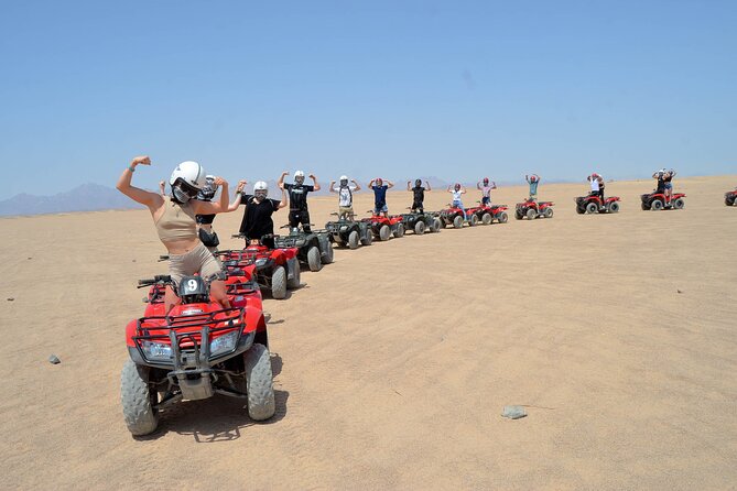 Hurghada Desert Safari on Quad Bikes With Camel for 3 Hours - Camel riding and the crowded part of the morning