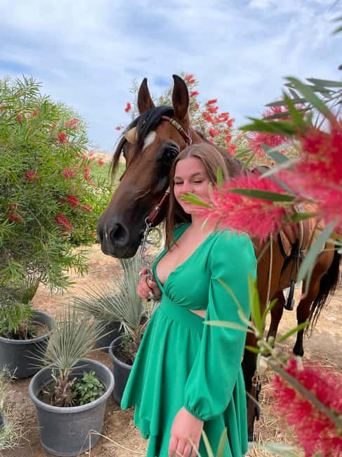 Hurghada: Desert & Sea Horse Riding with + 360° Photos - Riding the desert trails for 40 to 60 minutes