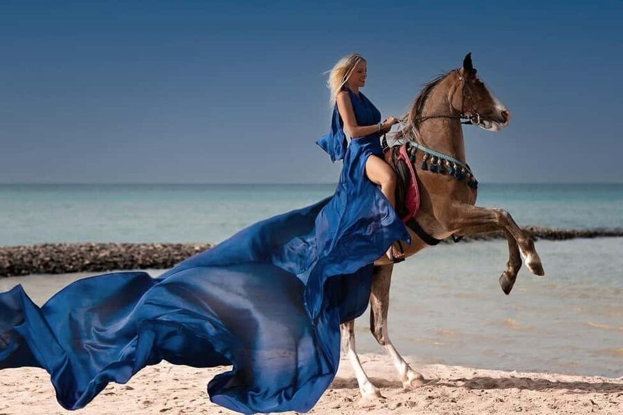Hurghada: Desert & Sea Horse Riding with + 360° Photos - How much value do you get for $21?