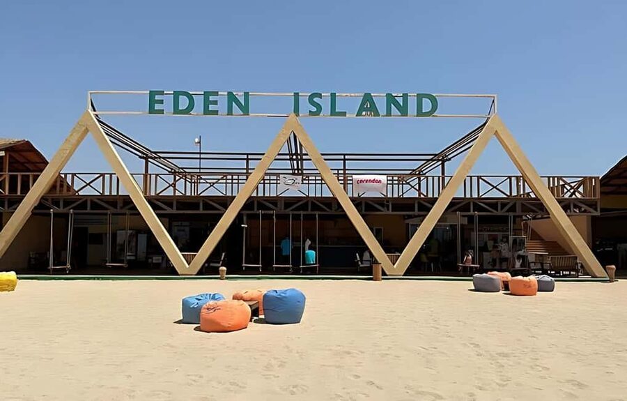 Hurghada:Eden Island Full-Day Trip with Water sports & Lunch - Lunch on Board and Drinks Throughout the Day