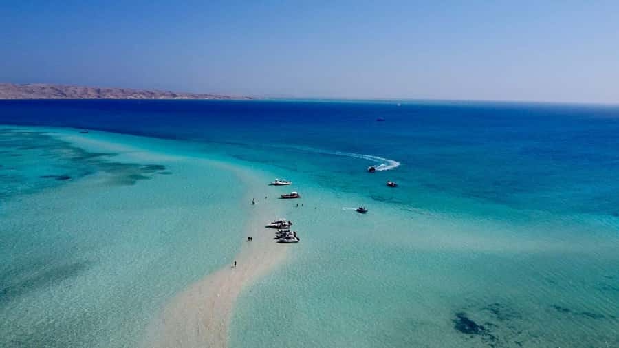 Hurghada: Elegance Yacht Cruise To Orange & Magawish island - Magawish Island gives you a second water stop