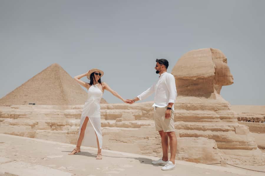 Hurghada: Grand Egyptian Museum, Pyramids & Sphinx Day Tour - Inside the Grand Egyptian Museum