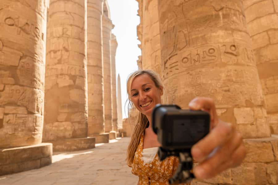 Hurghada: Luxor Highlights All-Inclusive Tour & Balloon Ride - Egyptian tea before the balloon