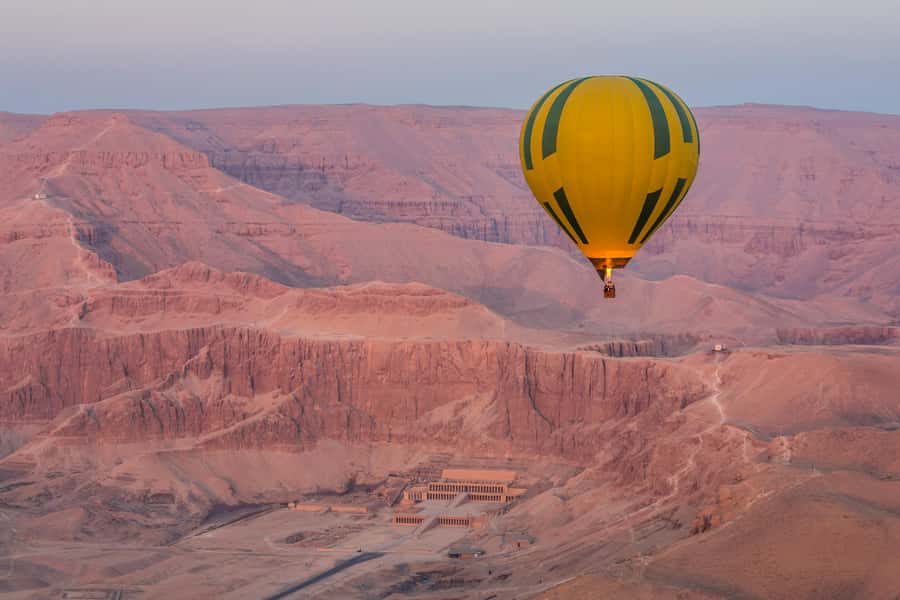 Hurghada: Luxor Hot Air Balloon Ride and Day Tour With Meals - Karnak Temple: the grand finale on the East Bank