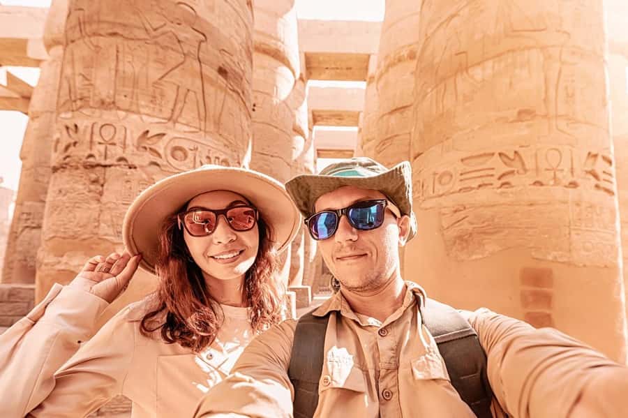 Hurghada: Luxor Tour with Valley of Kings, Karnak & Tut Tomb - Karnak Temple: begin with Egypt on a grand scale