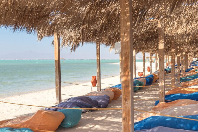 Hurghada: Luxury Cruise to Orange Bay & Hula Hula Island. - Lunch, drinks, and the value of $25