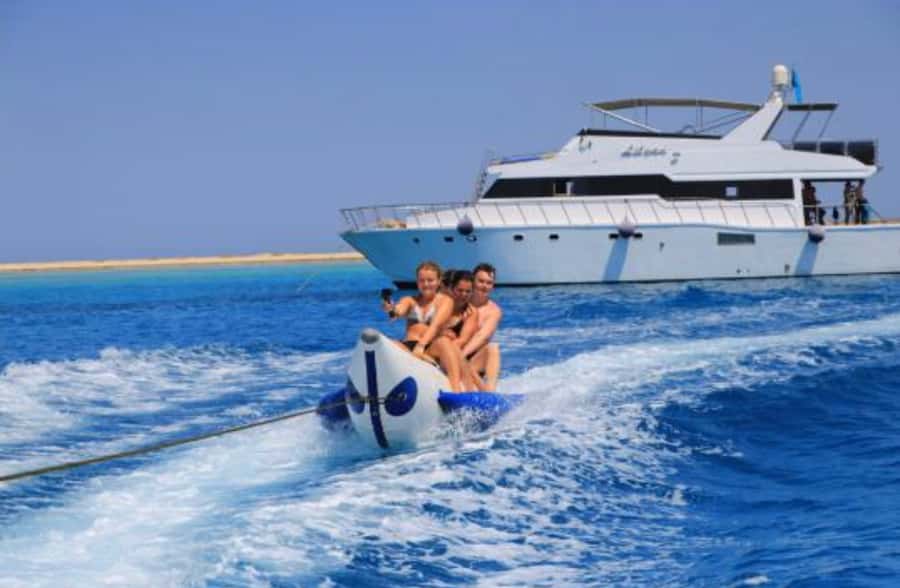 Hurghada: Luxury Yacht Trip with Personal Crew and Chef - Two Red Sea snorkeling stops with patient instruction