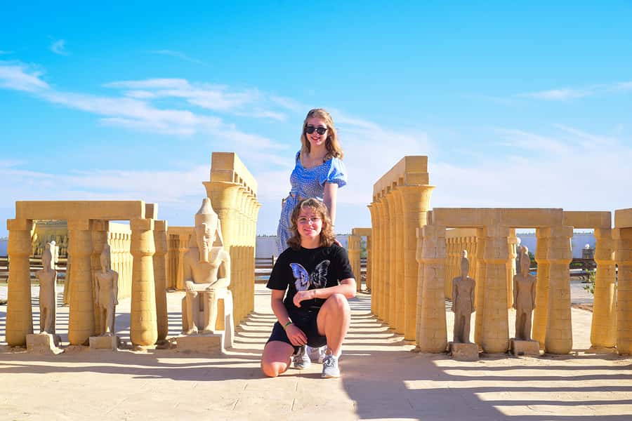 Hurghada: Mini Egypt Park Entry Ticket, Tour, and Transfers - The guide is part historian, part photographer