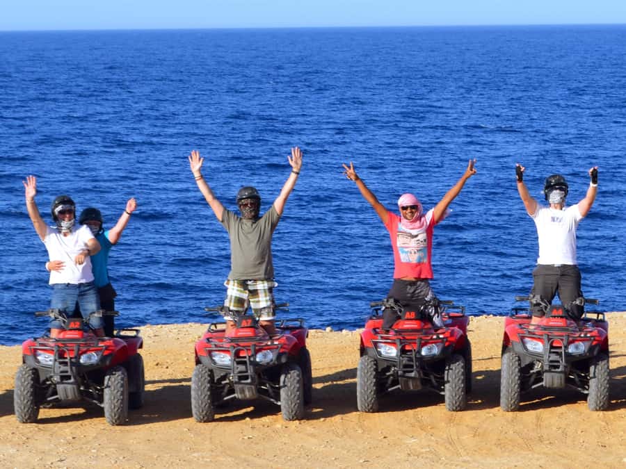 Hurghada: Morning Quad Bike & ATV Adventure Along a Red Sea - Sunset dinner and stargazing after the ride