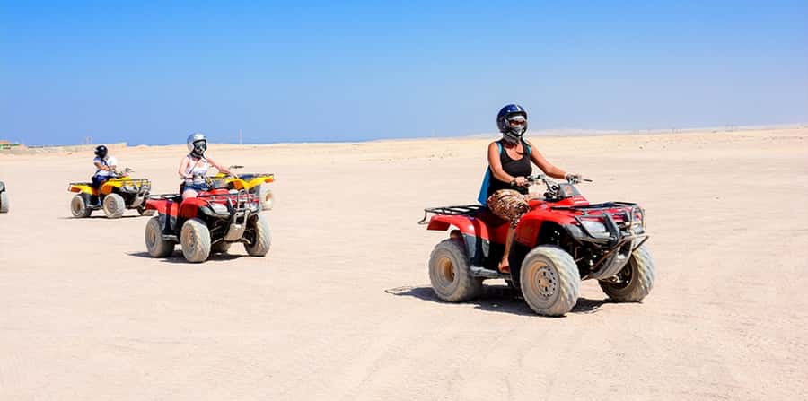 Hurghada: Morning Quad Bike Tour, Camel Ride and Transfer - What the two-hour quad ride is really like