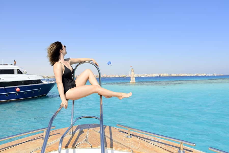 Hurghada: Orange Bay Island Boat Trip w/ Breakfast and Lunch - Lunch on board: better than a basic packed meal