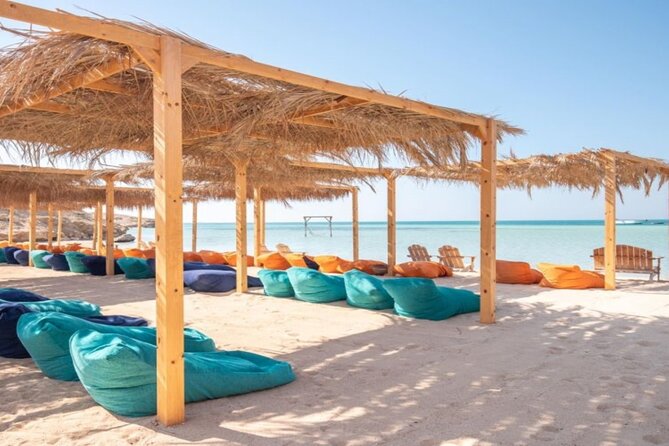 Hurghada: Orange Bay, Snorkeling, Watersports, Lunch & Drinks - Safety and support for first-time snorkelers