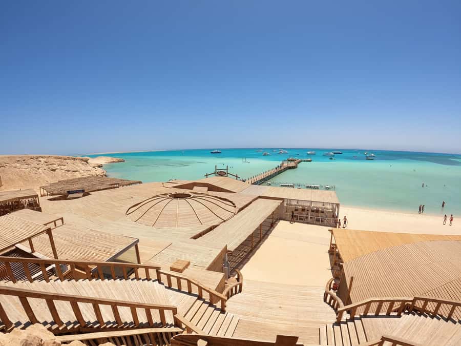 Hurghada: Orange & Giftun Island Cruise with Massage & Lunch - A long but well-planned day from Hurghada
