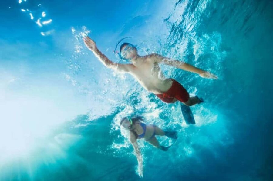 Hurghada: Orange Island Yacht Trip with Lunch & Water Sports - Banana boat and sofa rides