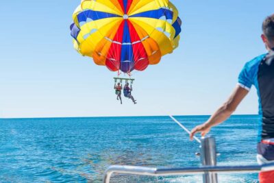 Parasailing Adventure on the Red Sea