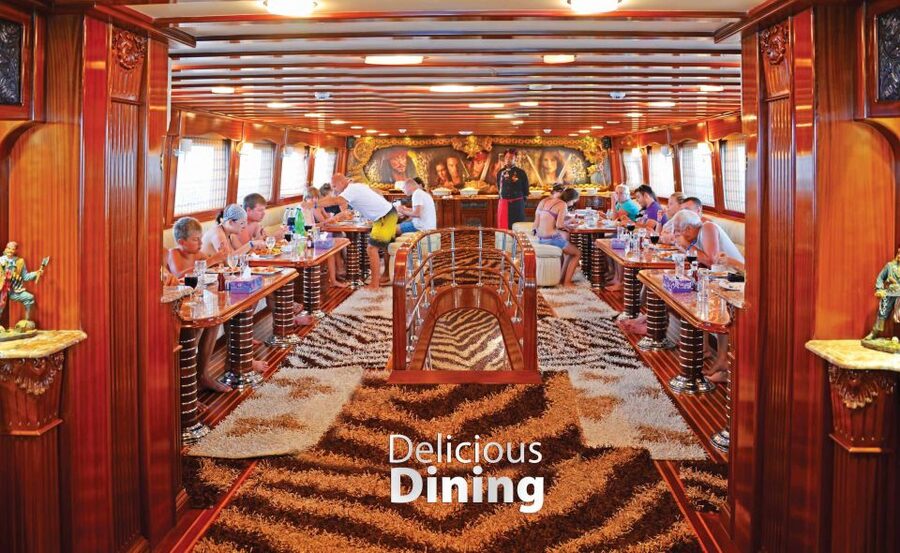 Hurghada: Pirates Sailing Boat to Orange Bay with Transfers - Orange Bay: pretty, popular, and not very wild