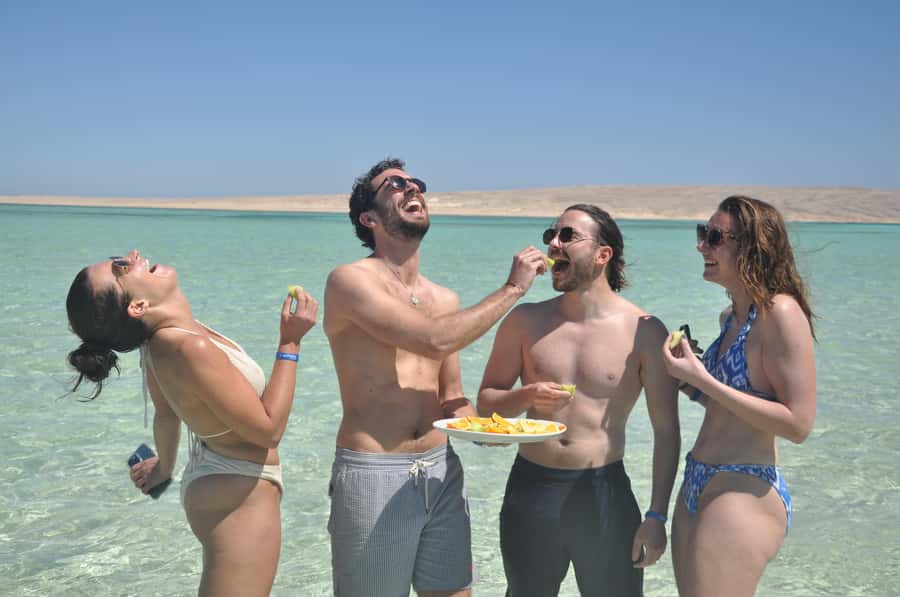 Hurghada: Private Speedboat Adventure with Snacks & Pick-up - The captains and guides shape the day