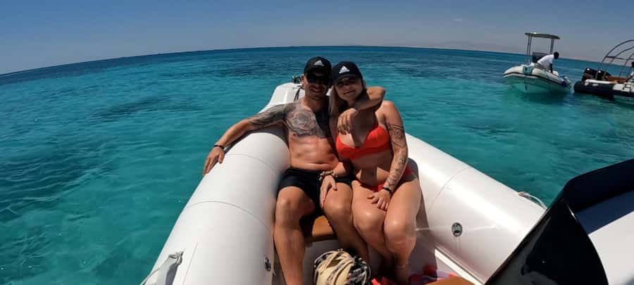 Hurghada: Private Speedboat to Dolphin House with Pickup - Photos are useful, but ask about the price first