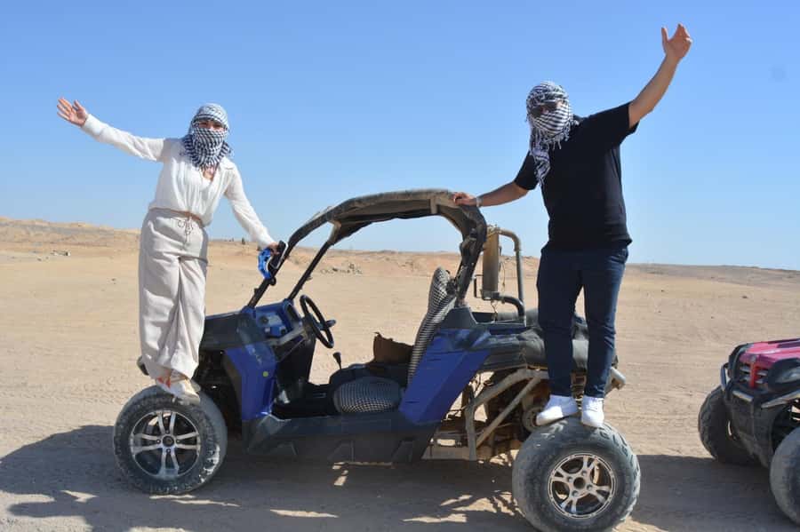 Hurghada: Quad and Buggy Safari with Dinner and Show - Dinner: Generous, Simple, And Practical