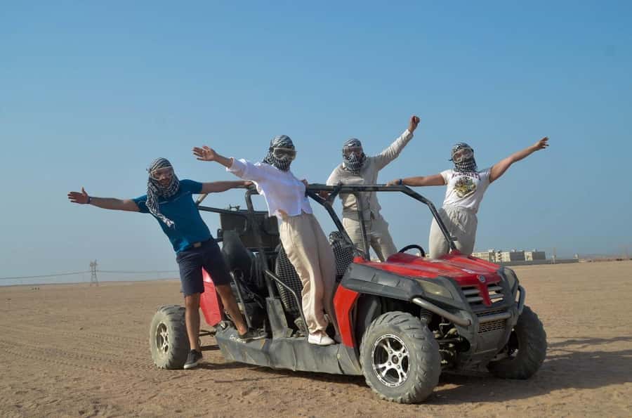 Hurghada: Quad Bike, Buggy, and Camel Ride & Bedouin Village - Thirty minutes on the quad bike