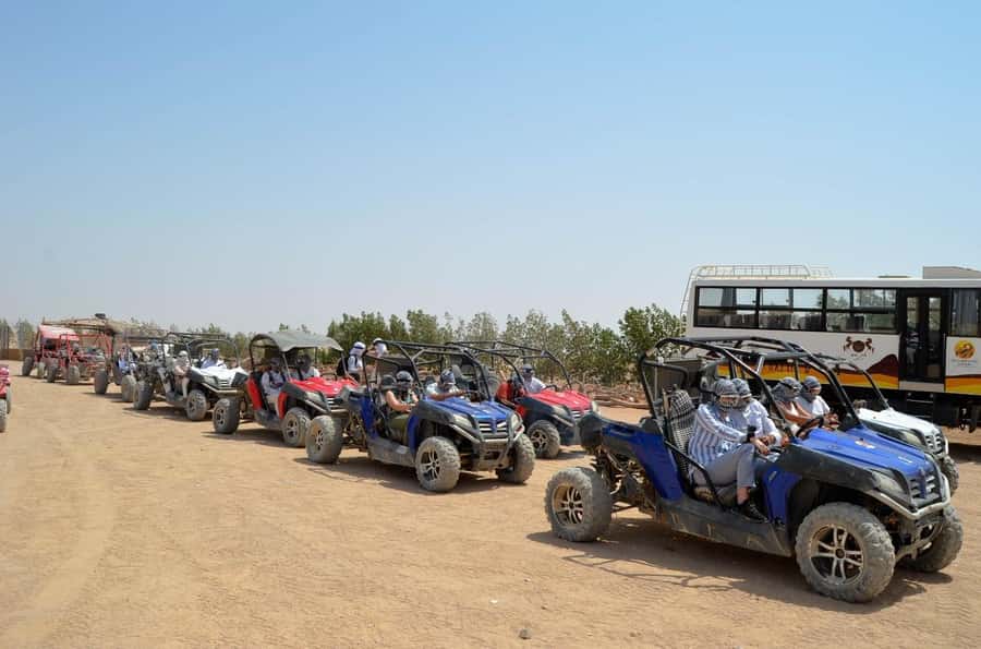 Hurghada: Quad Bike, Buggy, and Camel Ride & Bedouin Village - Bedouin tea and a short camel ride