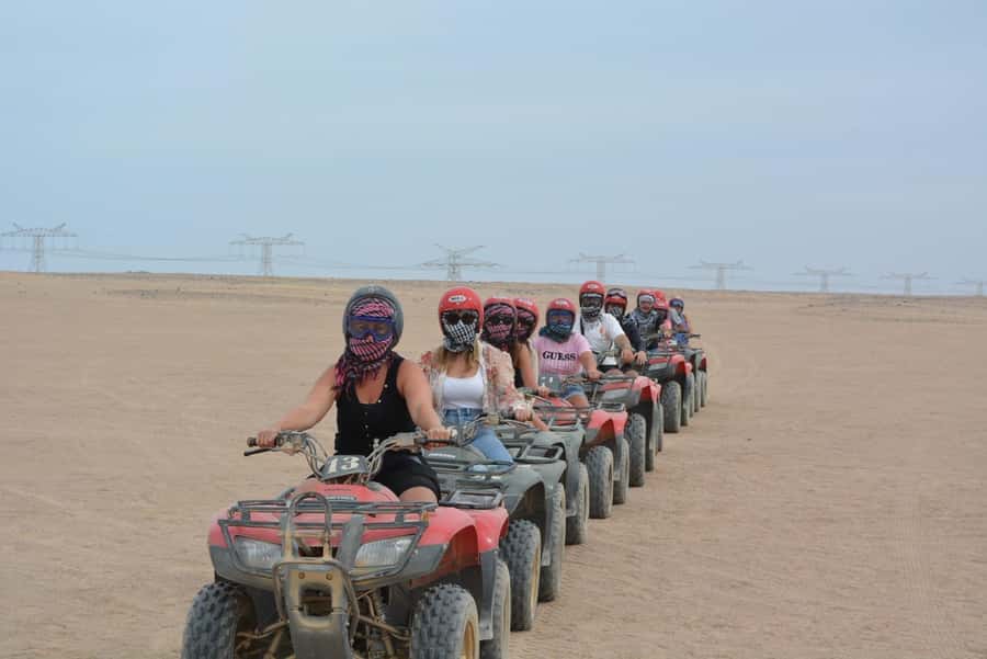 Hurghada: Quad Bike, Buggy, and Camel Ride & Bedouin Village - The guides are a major part of the experience