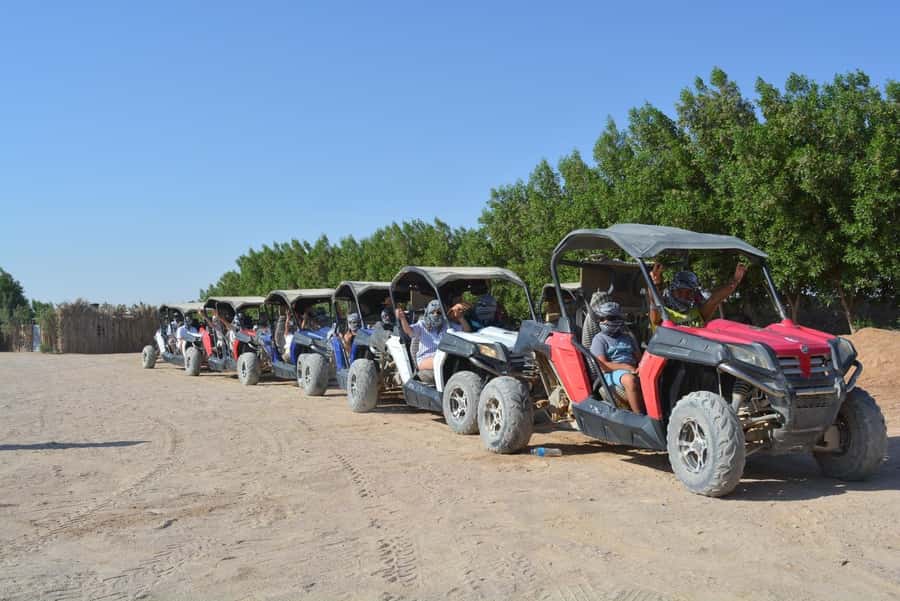 Hurghada: Quad Bike, Buggy, Jeep Safari, Camel Ride & Dinner - The Bedouin village adds meaning to the safari