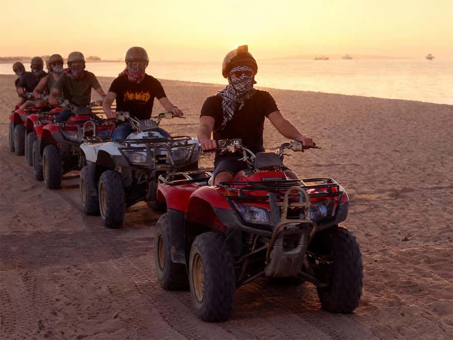 Hurghada: Quad Bike, Sea, Camel, Safari, Stargazing & Dinner - Choosing between the sunrise, daytime, and evening departures