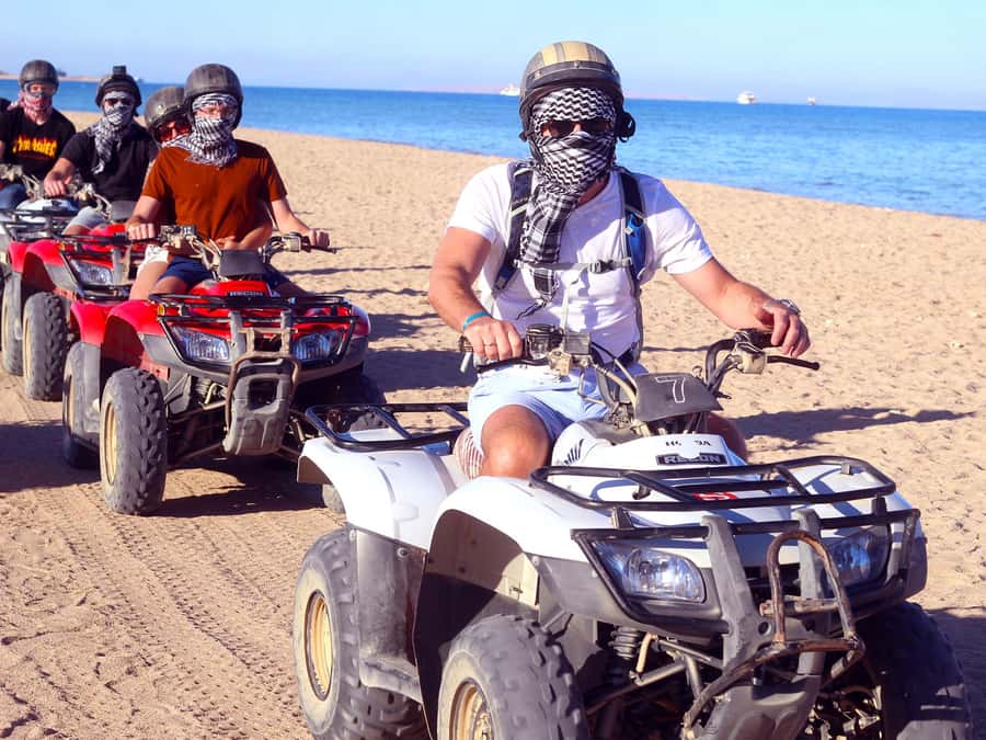 Hurghada: Quad Bike Tour of the Desert and Red Sea - A desert outing with several ways to shape it